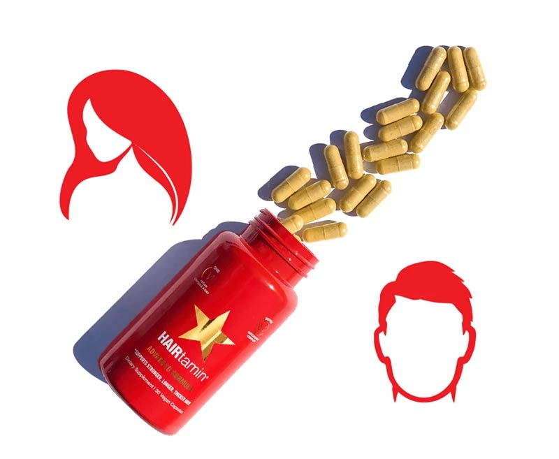 مکمل مولتی ویتامین تقویت مو هیرتامین ۳۰ عددی اصل